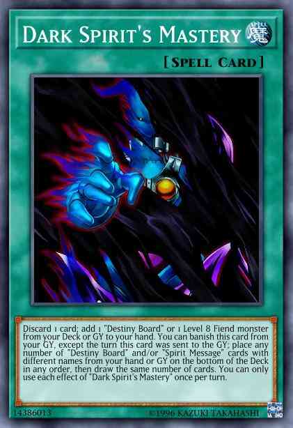 Dark Spirit's Mastery - LED5-EN004 - Ultra Rare - 1st Edition
