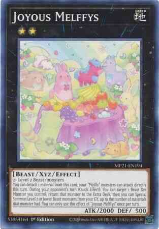 Joyous Melffys - MP21-EN194 - Common - 1st Edition