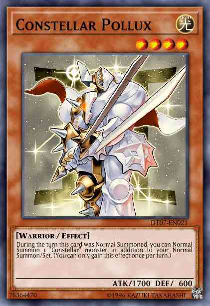 Constellar Pollux - HA07-EN008 - Super Rare - 1st Edition