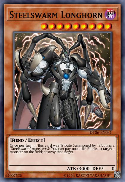 Steelswarm Longhorn - HA06-EN016 - Secret Rare - 1st Edition