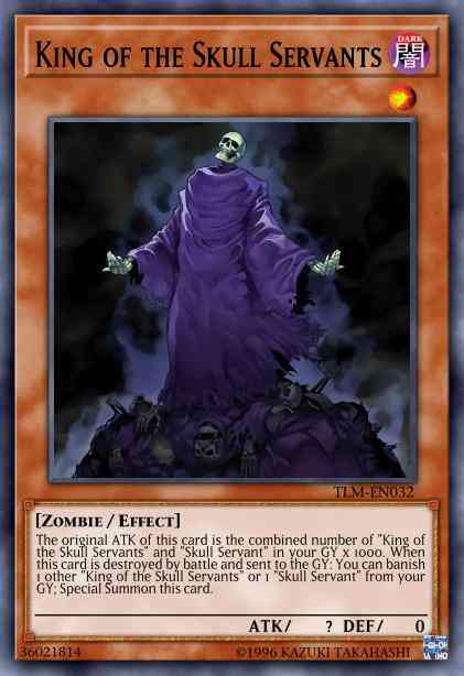 King of the Skull Servants - TLM-EN032 - Common - Unlimited