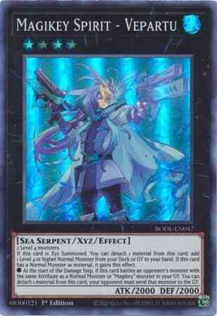 Magikey Spirit - Vepartu - BODE-EN047 - Super Rare - 1st Edition