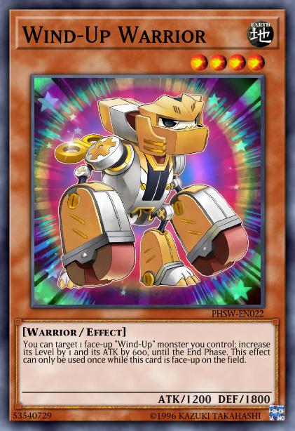 Wind-Up Warrior - BP01-EN170 - Common - Unlimited