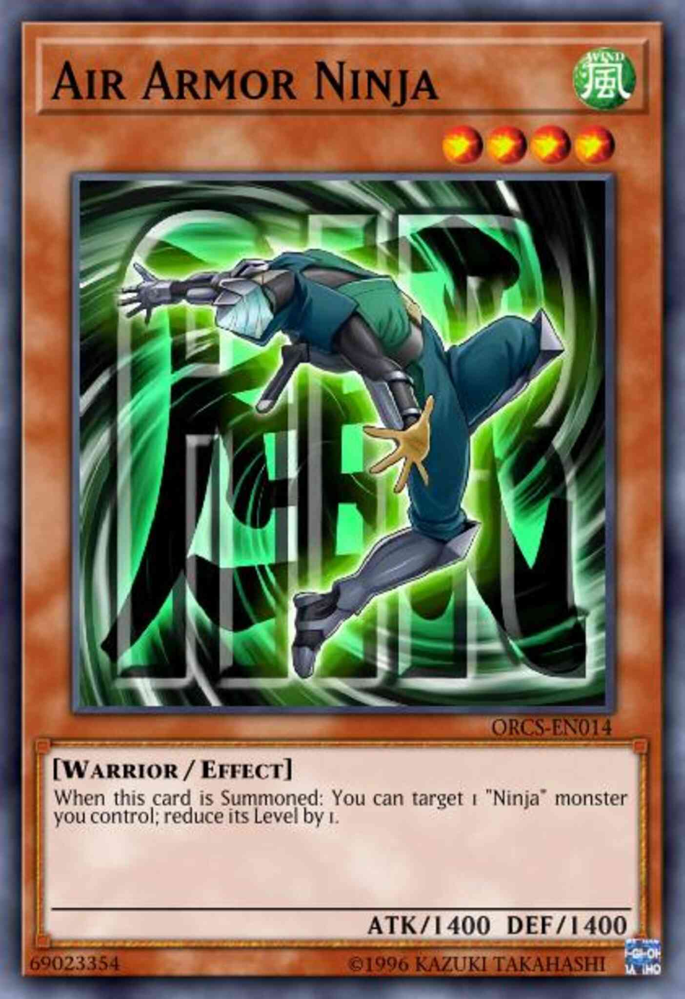 Air Armor Ninja - SP13-EN016 - Common - 1st Edition