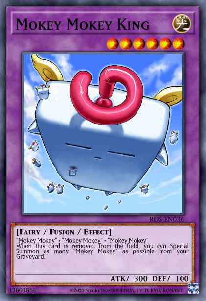 Mokey Mokey King - RDS-EN036 - Common - 1st Edition