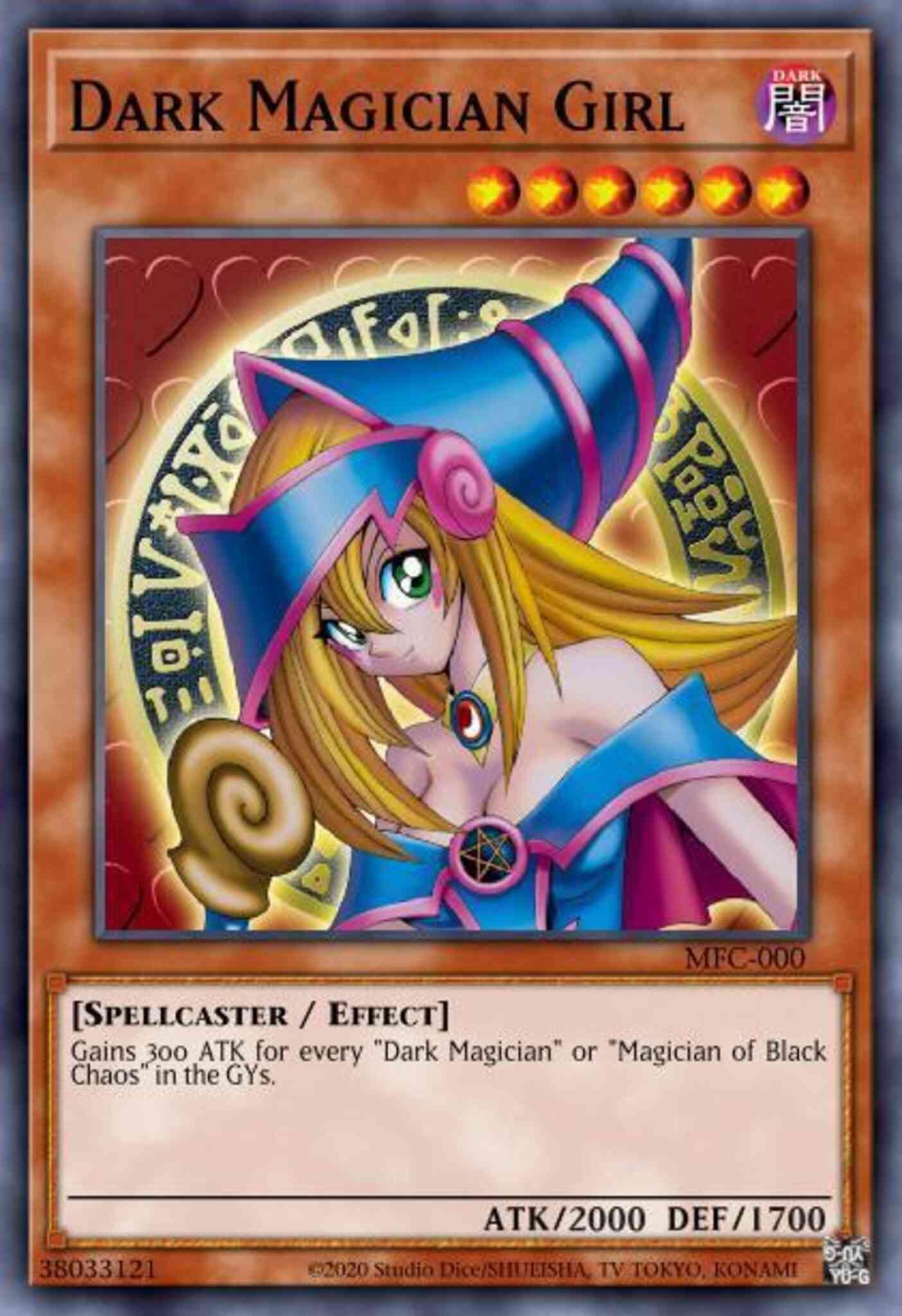 Dark Magician Girl - LCYW-EN022 - Secret Rare - 1st Edition