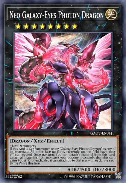 Neo Galaxy-Eyes Photon Dragon - BLLR-EN064 - Ultra Rare - 1st Edition