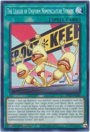 The League of Uniform Nomenclature Strikes - INFO-EN086 - Common - 1st Edition