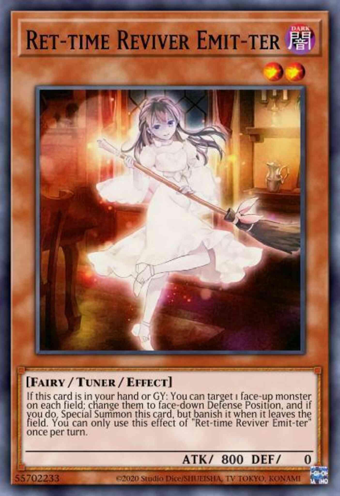 Ret-time Reviver Emit-ter - ROTD-EN088 - Super Rare - 1st Edition