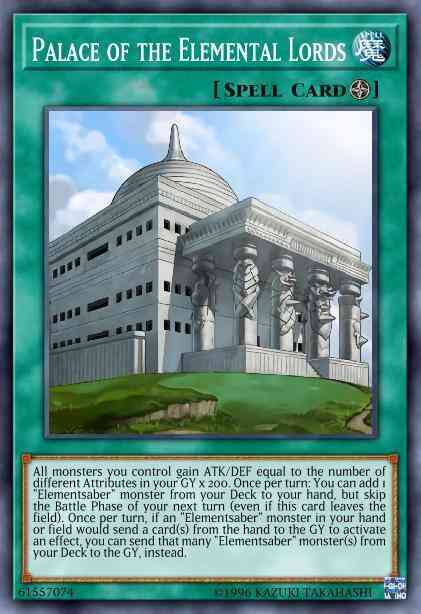 Palace of the Elemental Lords - FLOD-EN060 - Ultra Rare - 1st Edition