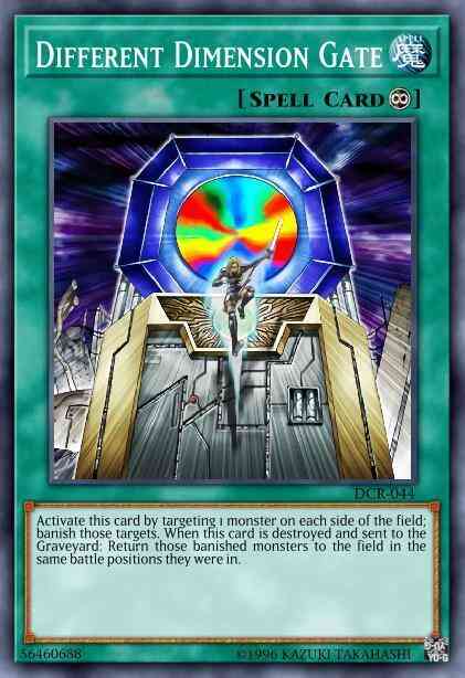 Different Dimension Gate - DCR-044 - Rare - 1st Edition