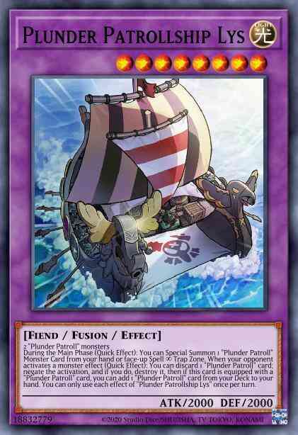 Plunder Patrollship Lys - ETCO-EN087 - Secret Rare - 1st Edition