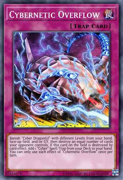Cybernetic Overflow - DUOV-EN100 - Ultra Rare - 1st Edition