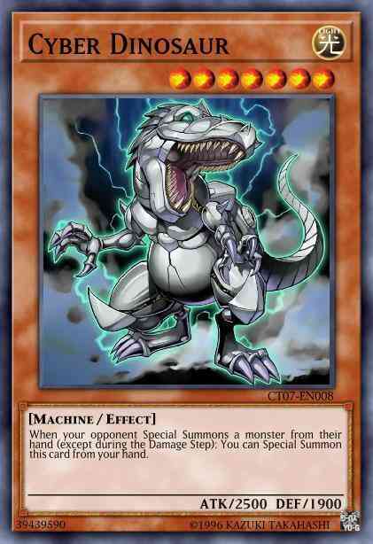 Cyber Dinosaur - CT07-EN008 - Super Rare - Limited