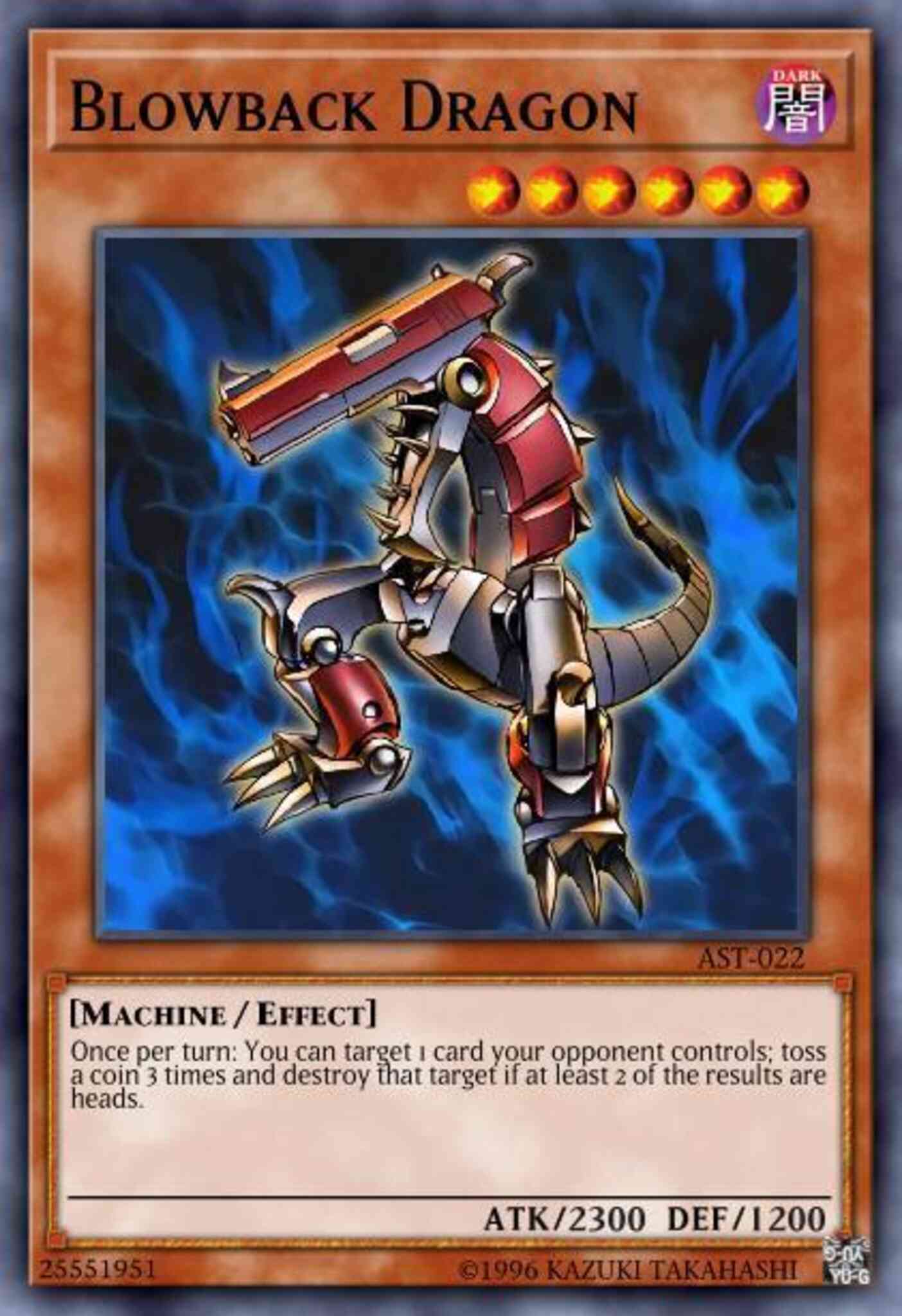 Blowback Dragon - BP01-EN008 - Rare - Unlimited