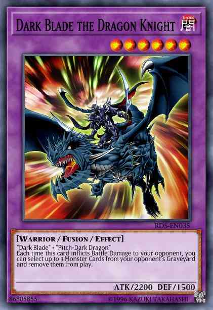 Dark Blade the Dragon Knight - RDS-EN035 - Rare - 1st Edition