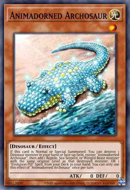 Animadorned Archosaur - ETCO-EN037 - Secret Rare - 1st Edition