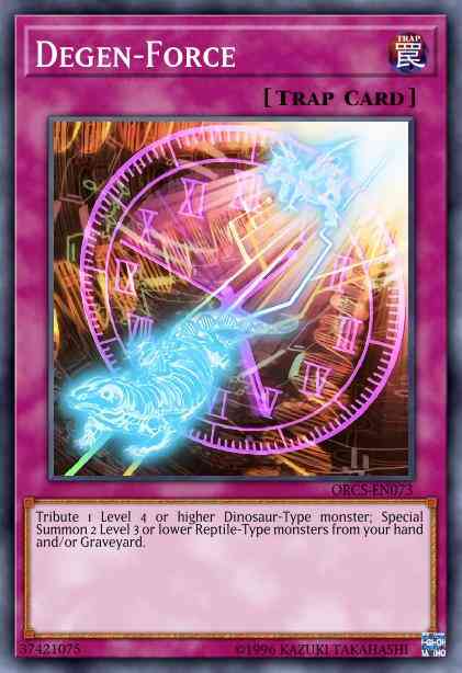 Degen-Force - ORCS-EN073 - Common - 1st Edition