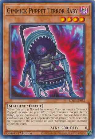 Gimmick Puppet Terror Baby - LDS3-EN062 - Common - 1st Edition