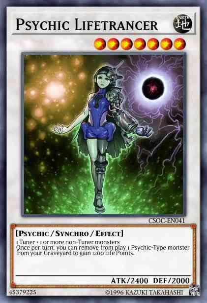 Psychic Lifetrancer - CSOC-EN041 - Rare - Unlimited