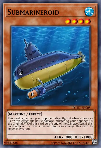 Submarineroid - BP03-EN024 - Shatterfoil Rare - 1st Edition