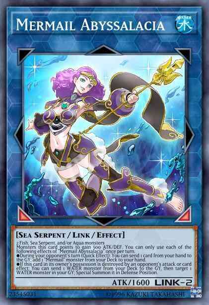 Mermail Abyssalacia - DANE-EN094 - Ultra Rare - 1st Edition