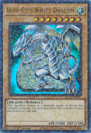 Blue-Eyes White Dragon - HAC1-EN001 - Duel Terminal Ultra Parallel Rare - 1st Edition