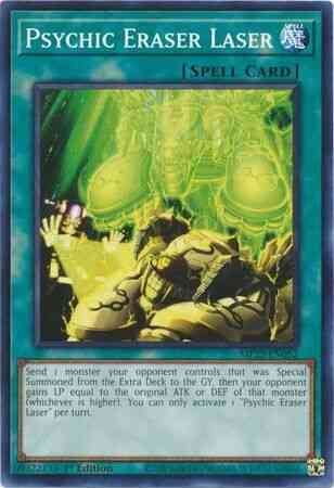 Psychic Eraser Laser - MP22-EN052 - Common - 1st Edition