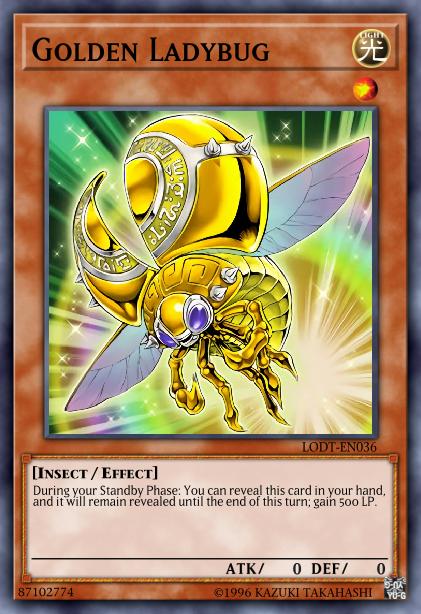 Golden Ladybug - LODT-EN036 - Rare - 1st Edition