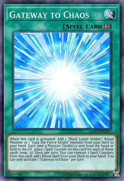 Gateway to Chaos - DOCS-EN057 - Super Rare - Unlimited