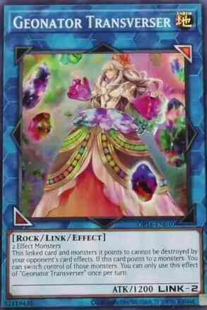 Geonator Transverser - OP16-EN010 - Super Rare - Unlimited
