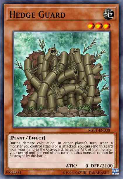 Hedge Guard - BP02-EN081 - Mosaic Rare - Unlimited