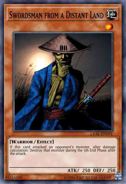 Swordsman from a Distant Land - LVAL-EN091 - Common - Unlimited