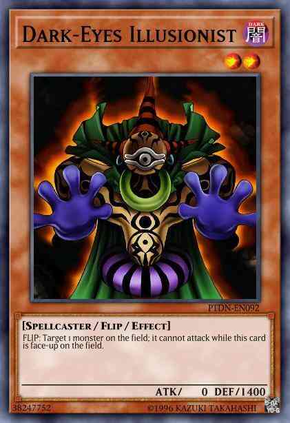 Dark-Eyes Illusionist - PTDN-EN092 - Rare - 1st Edition