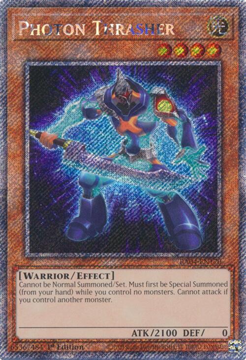 Photon Thrasher - RA04-EN170 - Quarter Century Secret Rare - 1st Edition