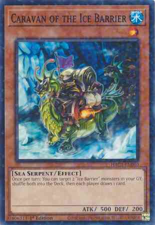 Caravan of the Ice Barrier - HAC1-EN040 - Duel Terminal Normal Parallel Rare - 1st Edition