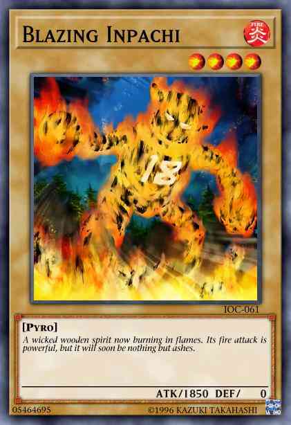 Blazing Inpachi - IOC-061 - Common - Unlimited