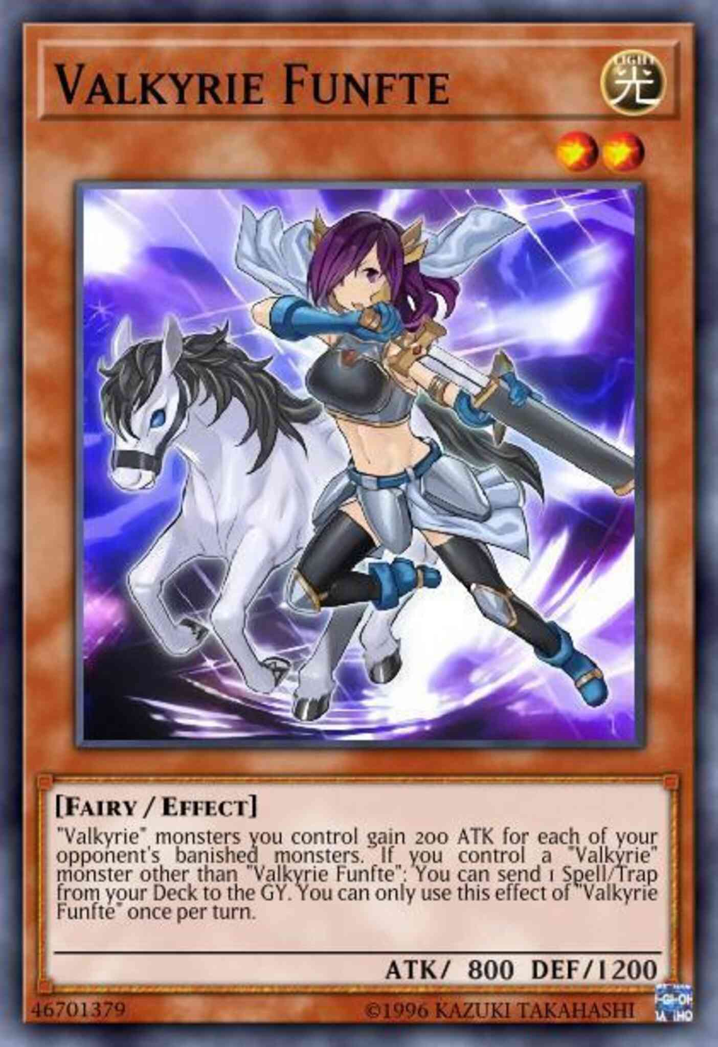 Valkyrie Funfte - DANE-EN086 - Rare - 1st Edition