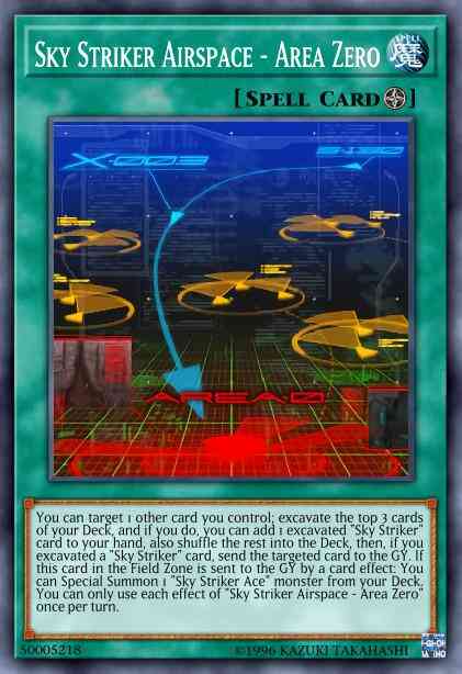 Sky Striker Airspace - Area Zero - MP19-EN269 - Common - 1st Edition
