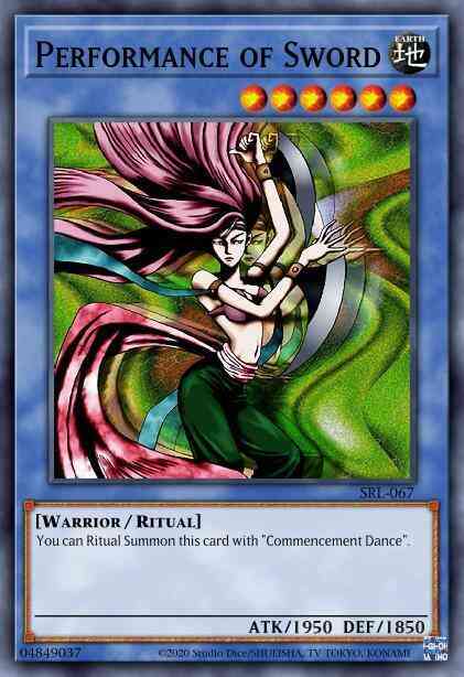 Performance of Sword - MRL-067 - Common - 1st Edition