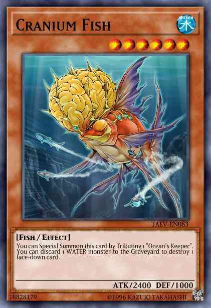 Cranium Fish - TAEV-EN083 - Secret Rare - 1st Edition