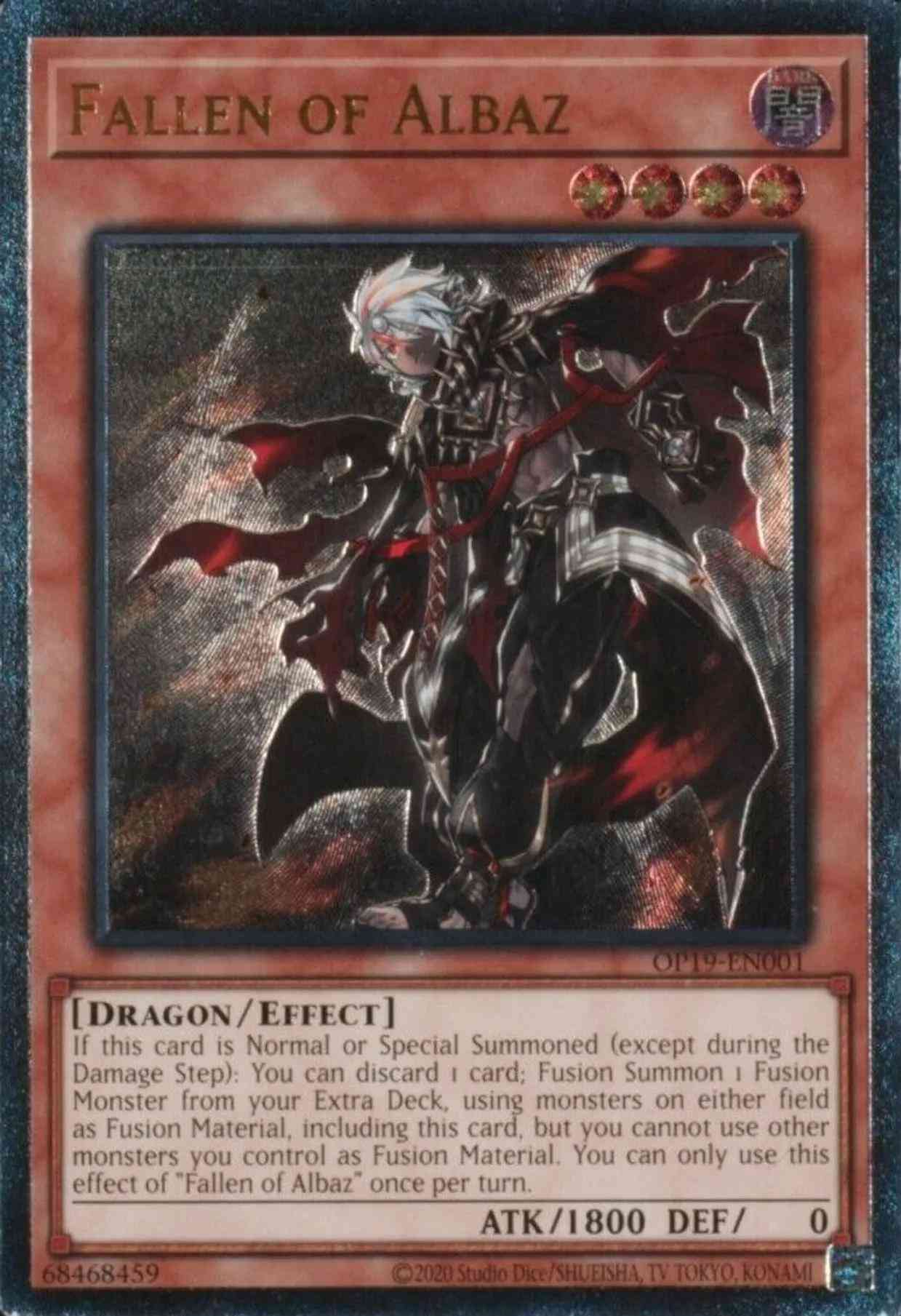 Fallen of Albaz - OP19-EN001 - Ultimate Rare - Unlimited
