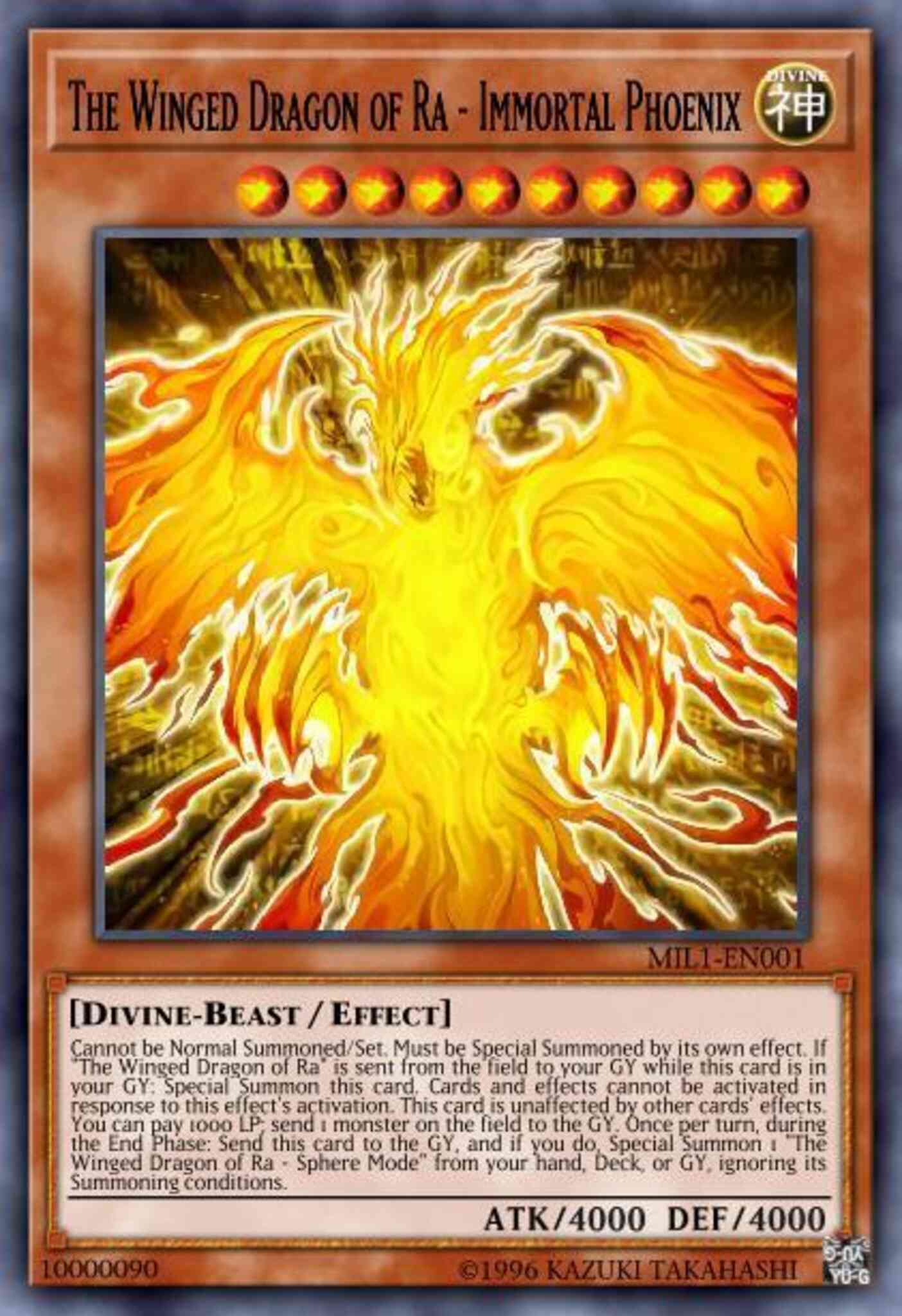 The Winged Dragon of Ra - Immortal Phoenix - DUPO-EN046 - Ultra Rare - 1st Edition