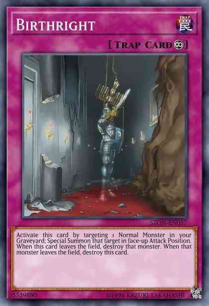 Birthright - STON-EN057 - Ultimate Rare - Unlimited