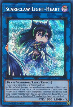 Scareclaw Light-Heart - MP23-EN136 - Prismatic Secret Rare - 1st Edition