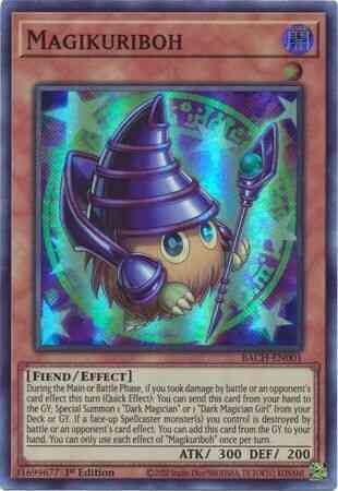 Magikuriboh - BACH-EN001 - Super Rare - 1st Edition