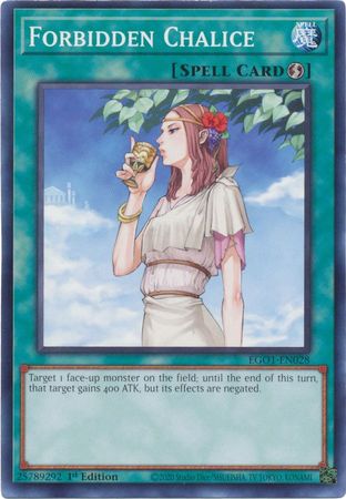 Forbidden Chalice - EGO1-EN028 - Common - 1st Edition