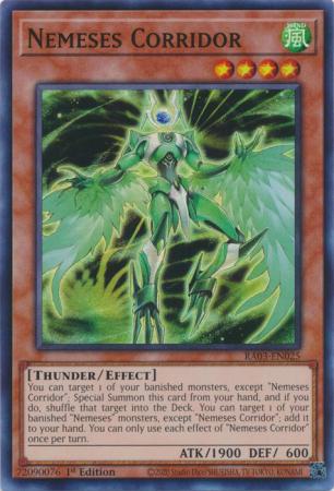 Nemeses Corridor - RA03-EN025 - Super Rare - 1st Edition