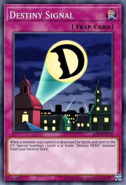 Destiny Signal - EOJ-EN052 - Common - 1st Edition