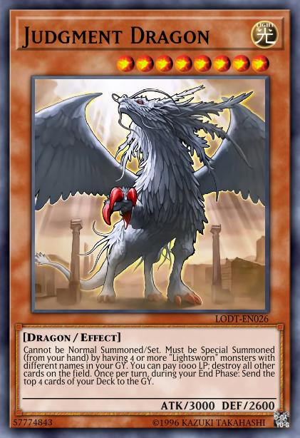 Judgment Dragon - LCGX-EN249 - Common - Unlimited